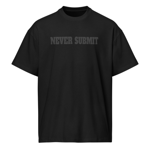 Fear the Shepherd wolf graphic back print Never Submit streetwear shirt by D\CIPLE Clothing Co