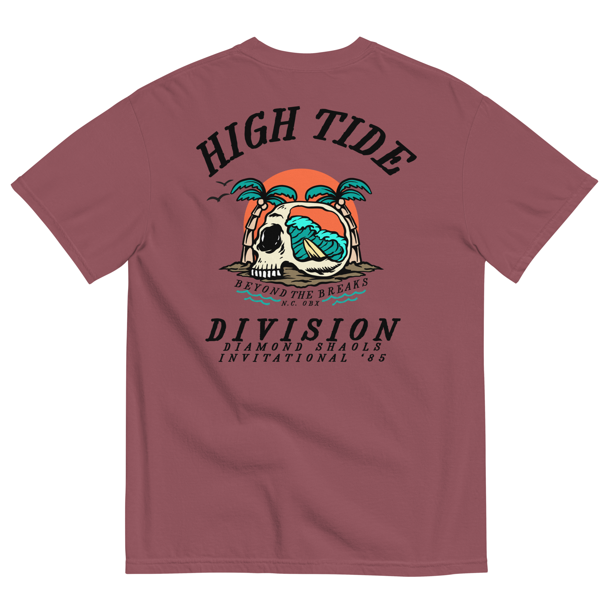 High Tide Division Beyond the Breaks T-Shirt | Dciple Clothing Co.