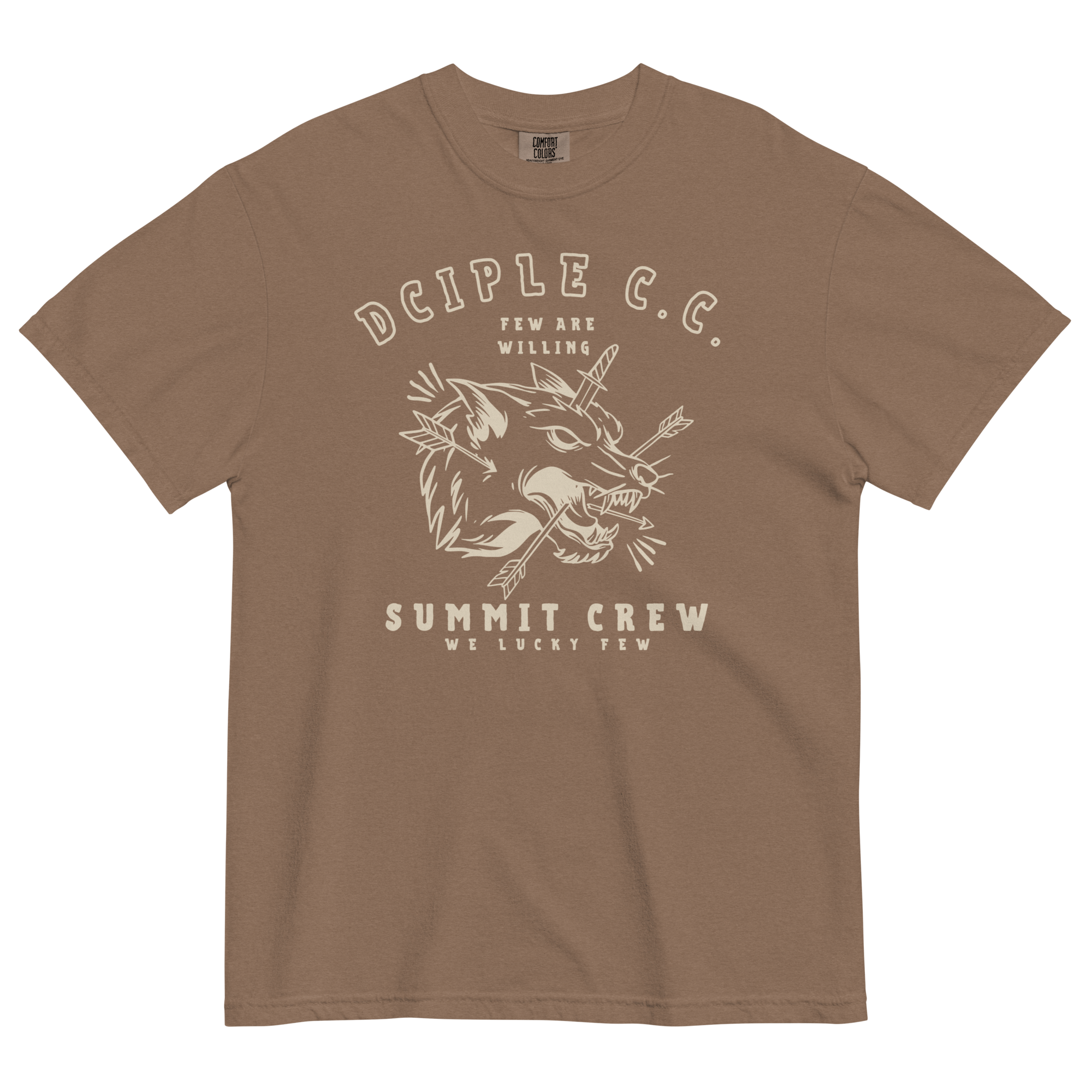 We Lucky Few Summit Crew Heavy Weight T-Shirt | Dciple Clothing Co