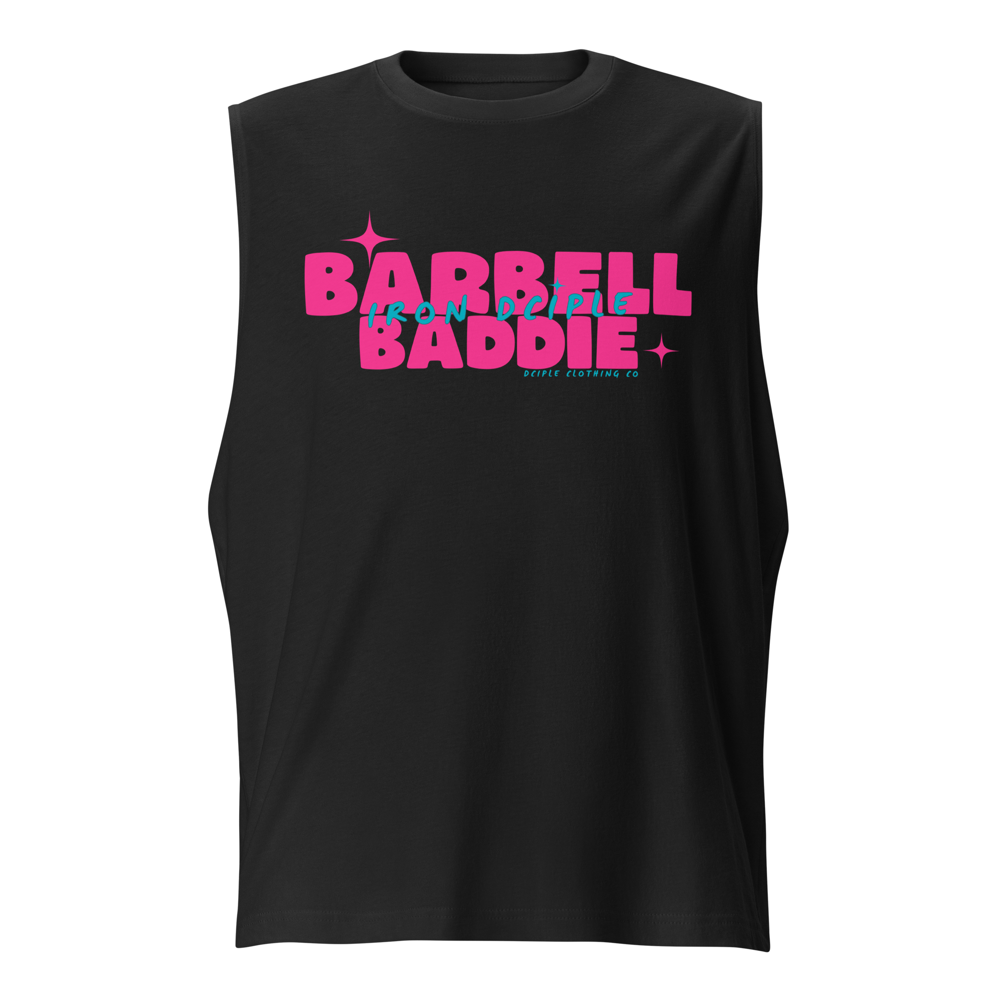 Barbell Baddie Muscle Tank | Women's Gym Apparel | Dciple Clothing Co.