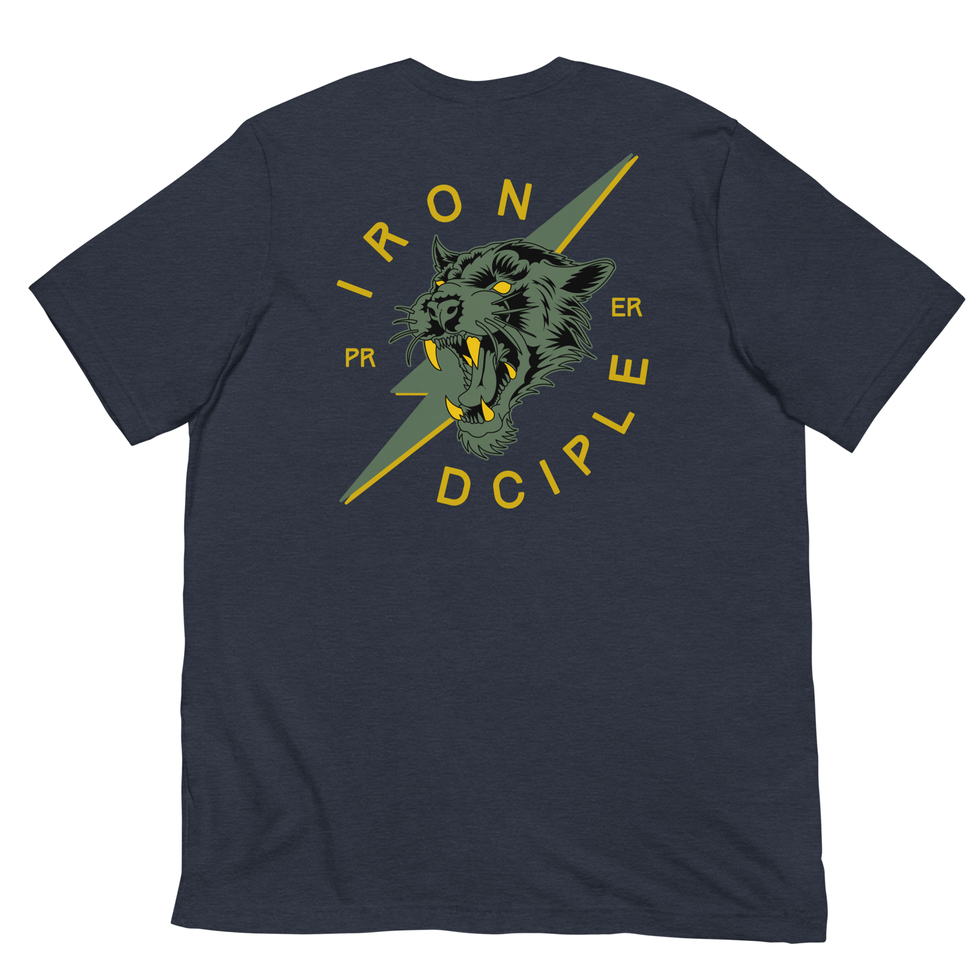 Iron Dciple Big Cat T-Shirt | Strength Training Apparel | Dciple Clothing Co.